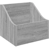 LP įrašų dėžutė 2 vnt. Pilka Sonoma 37 x 33 x 32 cm
