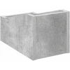 LP įrašų dėžutė Betono pilka 18 x 32 x 18 cm Apdirbta mediena