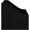 LP įrašų dėžutė Juodojo ąžuolo 37 x 33 x 32 cm Apdirbta mediena