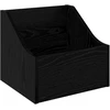 LP įrašų dėžutė Juodojo ąžuolo 37 x 33 x 32 cm Apdirbta mediena