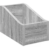 LP įrašų dėžutė Pilka Sonoma 18 x 32 x 18 cm Apdirbta mediena