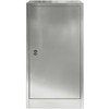 mailbox su saugykla Juoda 30 x 20 x 55 cm Cinkuota plienas