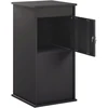mailbox Juoda 50 x 52 x 100 cm Plienas