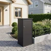 mailbox Juoda 50 x 52 x 100 cm Plienas