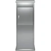 mailbox Sidabrinė 40 x 40 x 100 cm Galvanizuotas plienas