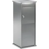 mailbox Sidabrinė 40 x 40 x 100 cm Galvanizuotas plienas