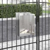 mailbox su durimis Sidabro 30 x 20 x 55 cm Nerūdijantis Plienas