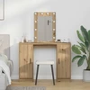 Makiažo stalas Ruda 102 x 33 x 135 cm Apdirbta mediena