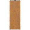 malkinė lentyna 40x30x80 cm oro sąlygoms atsparus plienas