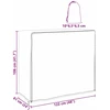 Malkinės dangtis 61 x 122 x 106 cm 210D Oxford audinys Juoda