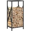 Malkų lentyna Juoda 34x25x70 cm Šaltai valcuotas plienas