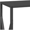 Malkų lentyna Juoda 34x25x70 cm Šaltai valcuotas plienas