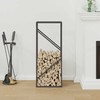 Malkų lentyna, juoda, 40x25x100 cm, šaltai valcuotas plienas