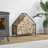 Malkų lentyna Juoda 60x25x60 cm Šaltai valcuotas plienas