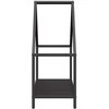 Malkų lentyna Juoda 60x25x60 cm Šaltai valcuotas plienas