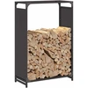 Malkų lentyna, juoda, 60x28x90 cm, šaltai valcuotas plienas