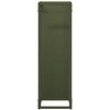 Malkų lentyna Olive Žalias 25x25x80 cm Šaltai valcuotas plienas