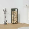Malkų lentyna Olive Žalias 25x25x80 cm Šaltai valcuotas plienas