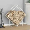 Malkų stovas Baltas 100x25x100 cm Šaltai valcuotas plienas