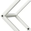 Malkų stovas, baltas, 50x25x50 cm, šaltai valcuotas plienas
