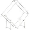 Malkų stovas, baltas, 80x25x80 cm, šaltai valcuotas plienas