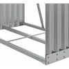 Malkų stovas, pilkas, 80x45x190cm, galvanizuotas plienas