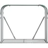 Malkų stovas, žalias, 120x45x100cm, galvanizuotas plienas