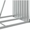 Malkų stovas, žalias, 80x45x190cm, galvanizuotas plienas