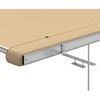 Markizė nameliui ant ratų, smėlio spalvos, 3,6x2,5x2,15m