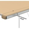 Markizė nameliui ant ratų, smėlio spalvos, 3x2,5x2,15m