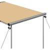 Markizė nameliui ant ratų, smėlio spalvos, 1,2x2x2,15m
