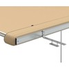 Markizė nameliui ant ratų, smėlio spalvos, 4x2,5x2,15m