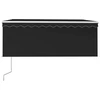 Markizė su uždanga/LED/vėjo jutikliu, antracito, 3x2,5m