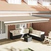 Markizės pakraščio pakeitimas Smėlio 480 x 20 cm Poliesteris