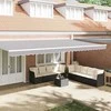 Markizės pakraščio pakeitimas Šviesiai pilka 6 m Poliesteris