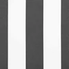 Markizės pakaitinis audinys Antracito ir baltos 350 x 250 cm