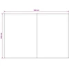 Markizės pakaitinis audinys Mėlyna ir balta 600 × 350 cm