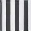 Markizės pakaitinis audinys Antracito ir baltos 3,5 x 2 m