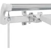 Markizės rėmas Balta 4 x 2 m Metalas