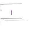 Markizės rėmas Balta 4 x 2 m metalas