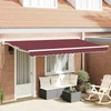 Markizės rėmas Vyšninė 350 x 200 cm Poliesteris su PU danga