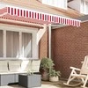 Markizės pakraščio pakeitimas Raudona ir balta 2,5 m
