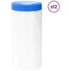 Maskavimo filmas su lipnia juosta 12 pcs Skaidrūs ir mėlyni