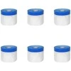 Maskavimo filmas su lipnia juosta 6 pcs Skaidrūs ir mėlyni