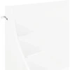 Medijos lentynos Balta 70,5 x 46 x 112 cm Apdirbta mediena