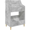 Medijos lentynos Betono pilka 70,5 x 46 x 112 cm