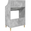Medijos lentynos Betono pilka 70,5 x 46 x 112 cm
