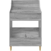 Medijos lentynos Pilka Sonoma 70,5 x 46 x 112 cm