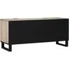 TV vienetai su stalčių Balta 105 x 33 x 46 cm Apdirbta mediena