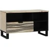 TV vienetai su stalčių Balta 80 x 33 x 46 cm Apdirbta mediena